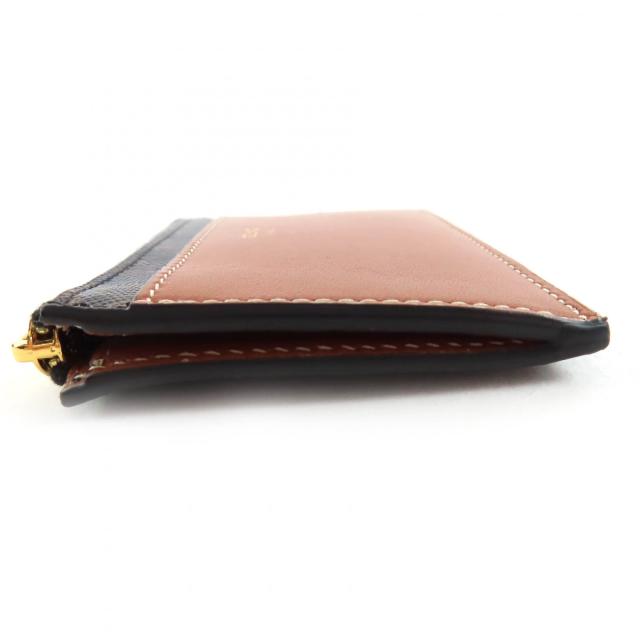 極美品◇CELINE セリーヌ トリオンフキャンバス フラグメントケース パスケース レザー カードケース ブラウン 箱・保存袋付 イタリア製_3