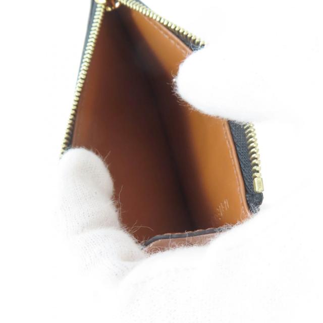 極美品◇CELINE セリーヌ トリオンフキャンバス フラグメントケース パスケース レザー カードケース ブラウン 箱・保存袋付 イタリア製_6