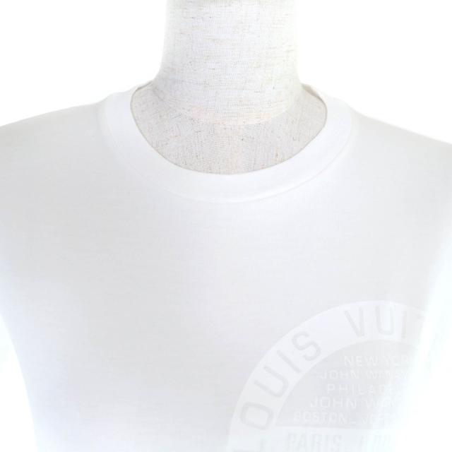 極美品☆LOUIS VUITTON ルイヴィトン コットン100％ LVスタンプ クルー