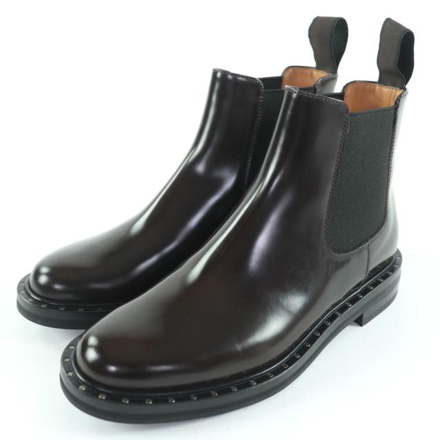 未使用品☆CHURCH’S チャーチ NIRAH2 サイドゴア レザーブーツ アンクルブーツ ライトブラック 35 箱・保存袋付 イタリア製 レディース