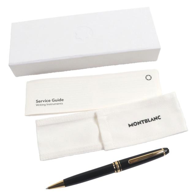 極美品▼MONTBLANC モンブラン マイスターシュテュック クラシック 現行品 ホワイトスター ボールペン 箱・保存袋付き 筆記確認済み