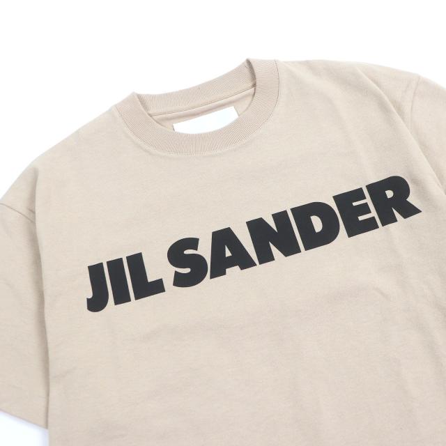 極美品□JIL SANDER ジルサンダー 24SS J02GC0001 コットン100％ ロゴプリント クルーネック 半袖Ｔシャツ XS イタリア製 正規品_1