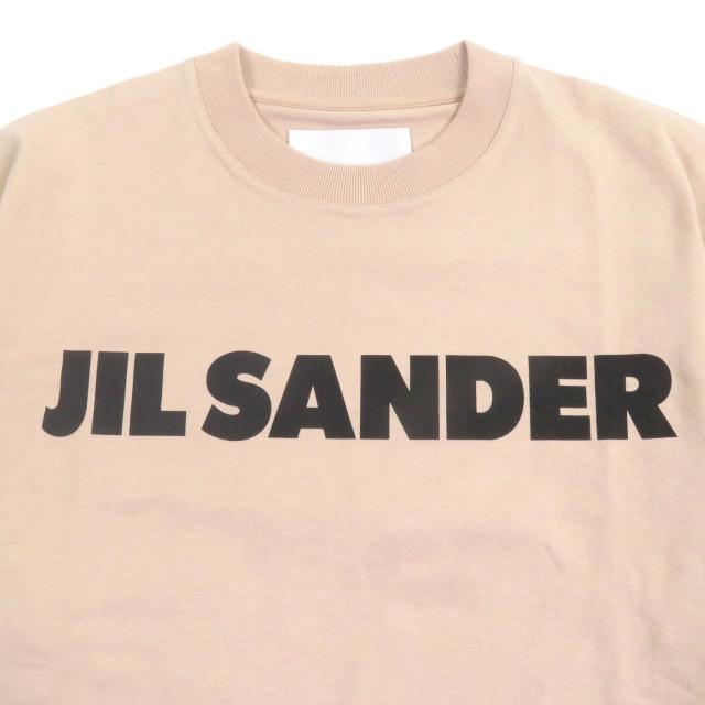 極美品□JIL SANDER ジルサンダー 24SS J02GC0001 コットン100％ ロゴプリント クルーネック 半袖Ｔシャツ XS イタリア製 正規品_3