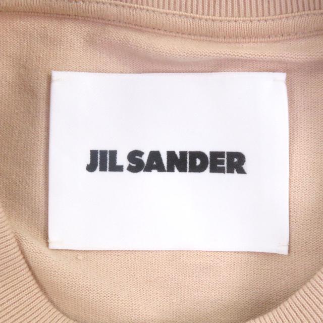 極美品□JIL SANDER ジルサンダー 24SS J02GC0001 コットン100％ ロゴプリント クルーネック 半袖Ｔシャツ XS イタリア製 正規品_4