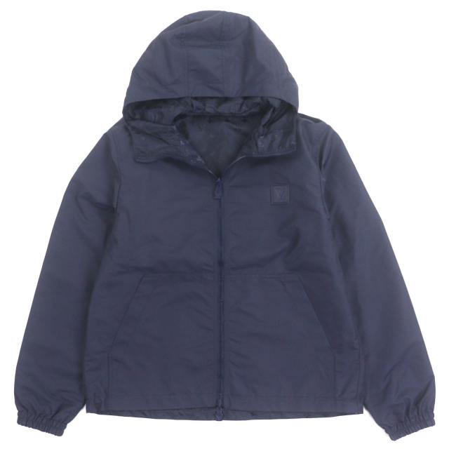 極美品▼LOUIS VUITTON ルイヴィトン 2025年製 1AHE01 モノグラム 公式掲載中 リバーシブル ウィンドブレーカー 46 正規品 定価448800円