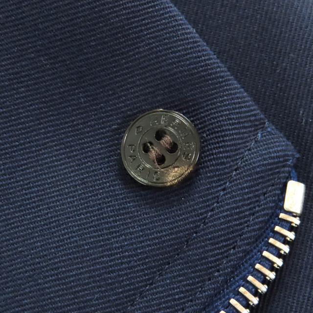 未使用品△HERMES エルメス 21AW ウール レーヨン センタージップ タイトスカート ネイビー 34 フランス製 正規品 レディース_6