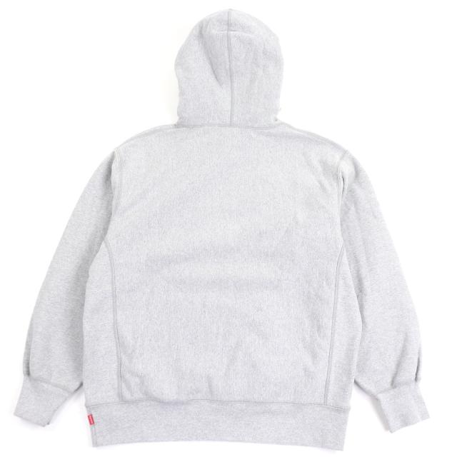 美品□Supreme シュプリーム 20AW Cross Box Logo Hooded Sweatshirt プルオーバーパーカー フーディー グレー M カナダ製 正規品 メンズ_2