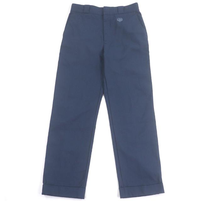 美品□LOUIS VUITTON NIGO ルイヴィトン ニゴー 22SS LVスクエアード ロゴエンブロイダリー ワークパンツ ネイビー 38 イタリア製 正規品