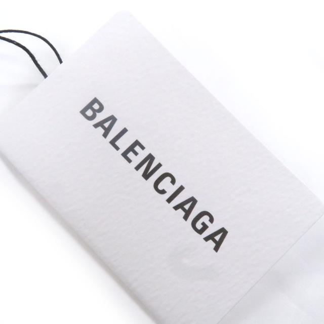 極美品□BALENCIAGA バレンシアガ 528351 コットン100％ ロゴプリント プルオーバーパーカー フーディー ホワイト XS 正規品 メンズ_9