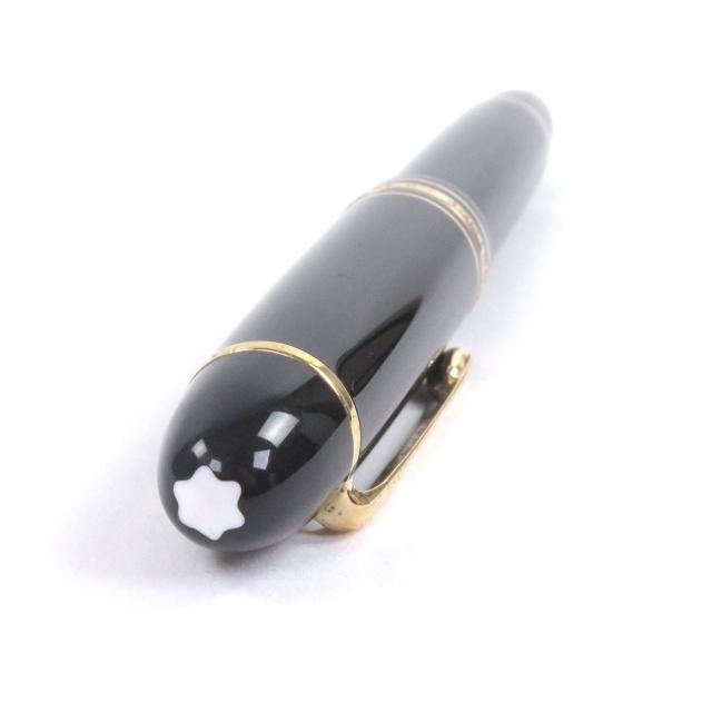 美品□MONTBLANC モンブラン マイスターシュテュック 149 ペン先14C EFニブ キャップ式 万年筆 ブラック ゴールド ドイツ製 メンズ_2