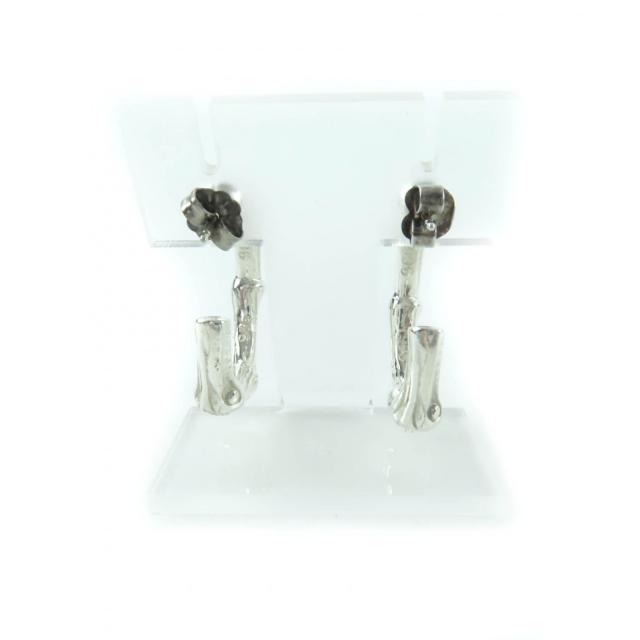 極美品☆TIFFANY&Co. ティファニー 925 バンブー フープ ピアス