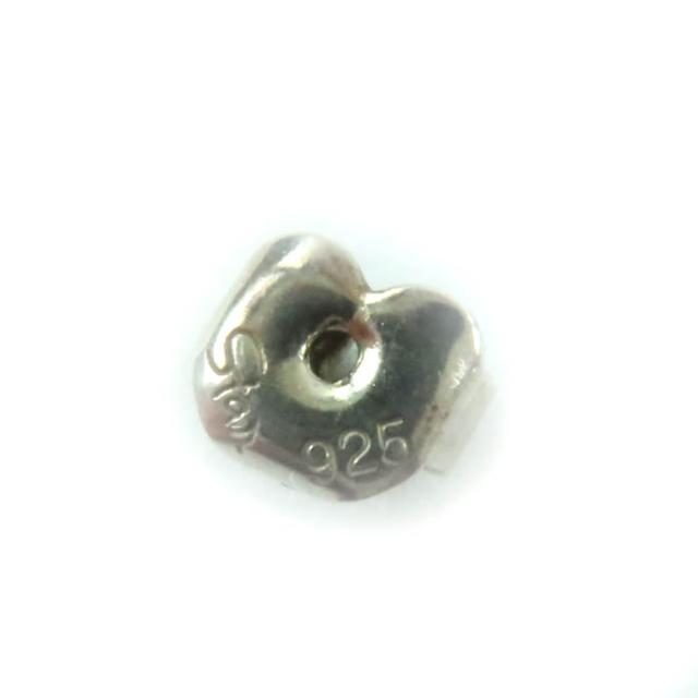 極美品★TIFFANY&Co. ティファニー 925 バンブー フープ ピアス アクセサリー シルバー 箱・保存袋付き 重量11.68g レディース_8