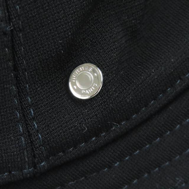 美品△HERMES エルメス カルヴィ ミラノジャージー セリエボタン 