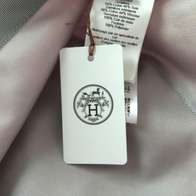 未使用品★HERMES エルメス ハット ハーパー エクスリブリス コットン100％ ローズ・ダーリン バケットハット 59 正規品_8