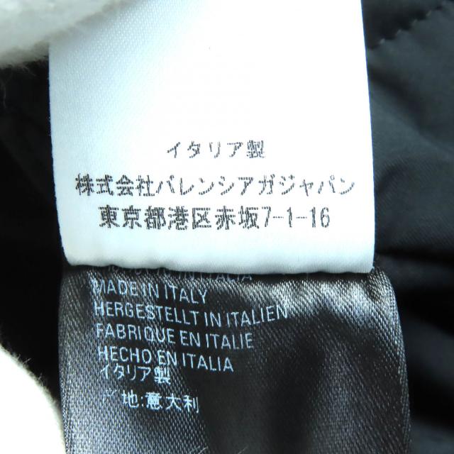 極美品△BALENCIAGA バレンシアガ 594907 Grape nylon oversize jacket フード付き 中綿入 コート ボルドー 42 イタリア製 正規品 メンズ_9