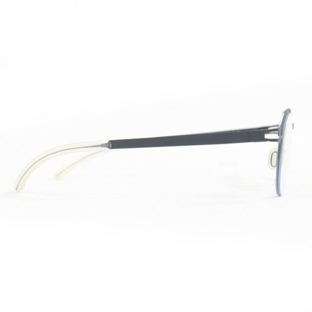 極美品□MYKITA マイキータ C514 DORIAN ハーフリム メガネ 眼鏡 アイウェア メタリックネイビー 45□21-140 箱・ケース付き ドイツ製 メンズ 極美品□MYKITA マイキータ C514 DORIAN ハーフリム メガネ 眼鏡 アイ