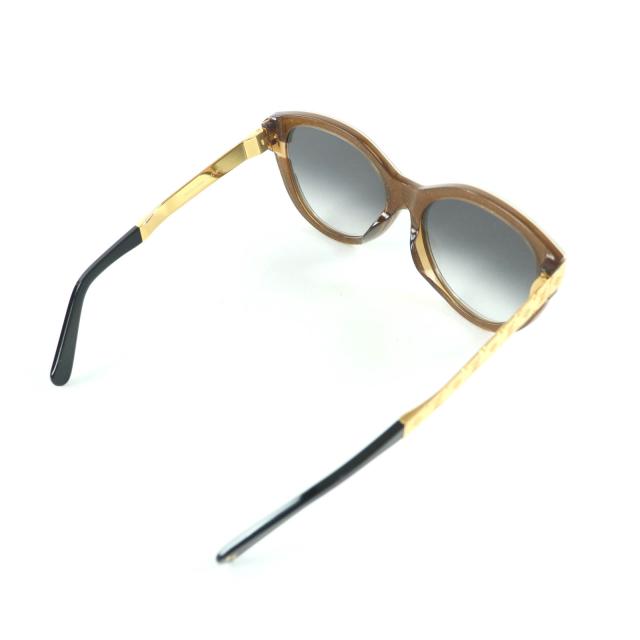 極美品★LOUIS VUITTON ルイヴィトン 2025年製 Z1857E サングラス･LV プティ スプソン･キャットアイ ノワール 現行品 57□18 140_3
