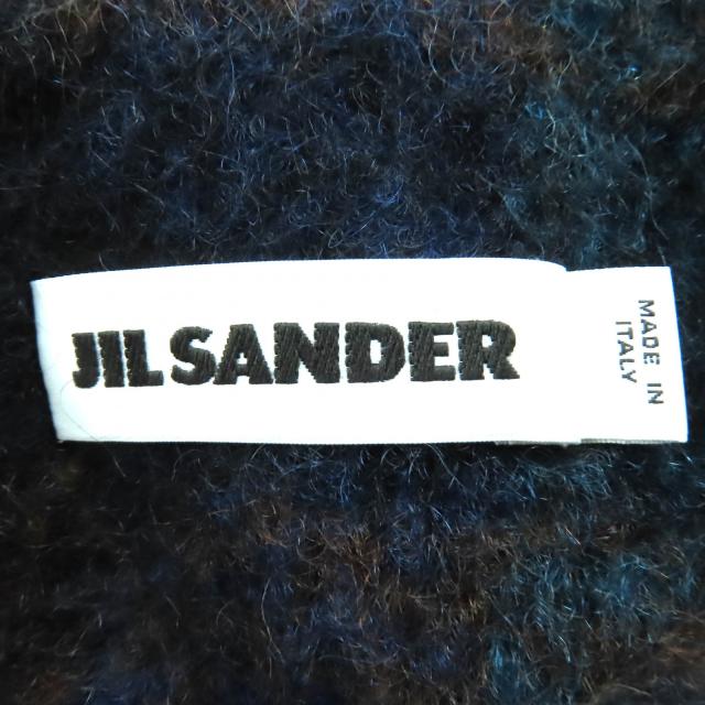 極美品◇JIL SANDER ジルサンダー モヘア ウール チェック柄 ショートスリーブ ロングワンピース マルチ 40 イタリア製 レディース_7