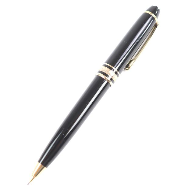 極美品□MONTBLANC モンブラン マイスターシュテュック モーツァルト ツイスト式 シャープペンシル ブラック ドイツ製 筆記確認済み