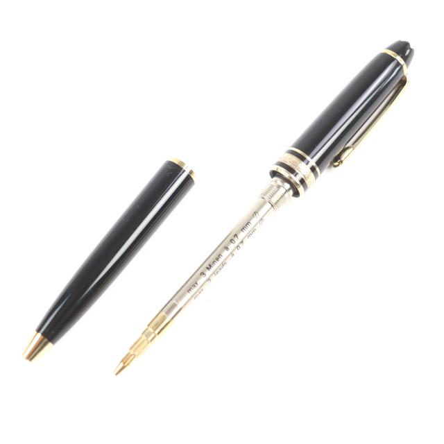 極美品□MONTBLANC モンブラン マイスターシュテュック モーツァルト ツイスト式 シャープペンシル ブラック ドイツ製 筆記確認済み_1