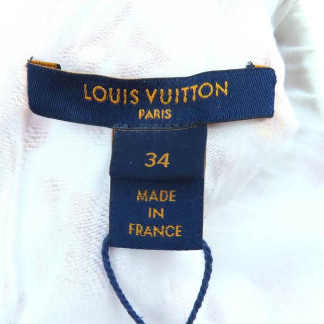 未使用品△LOUIS VUITTON ルイヴィトン 22AW モノグラム タウアリング ノースリーブ チュニック トップス ブラウン 34 フランス製 正規品_6