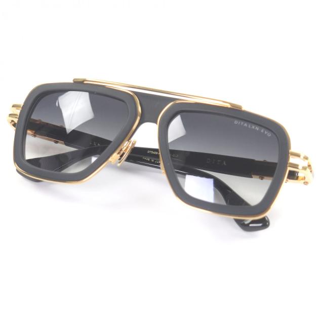 極美品□DITA ディータ LXN-EVO DTS403 グラデーションレンズ サングラス マットブラック 54□19-145 デモレンズ 日本製 定価169400円