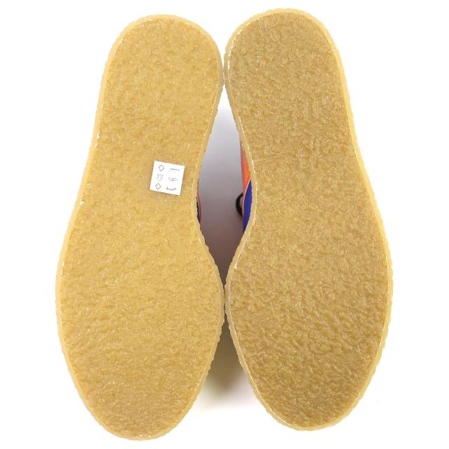 未使用品△COMME des GARCONS HOMME PLUS コムデギャルソンオムプリュス PA-K102 配色 レザースニーカー マルチカラー 24 箱付き 日本製_7