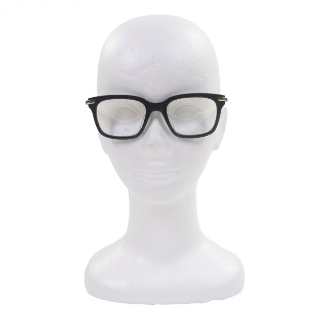 美品▼THOM BROWNE トムブラウン TB-701-A スクエアフロント メガネ 眼鏡 アイウェア ブラック ゴールド 49□19-150 度入 日本製 メンズ_2