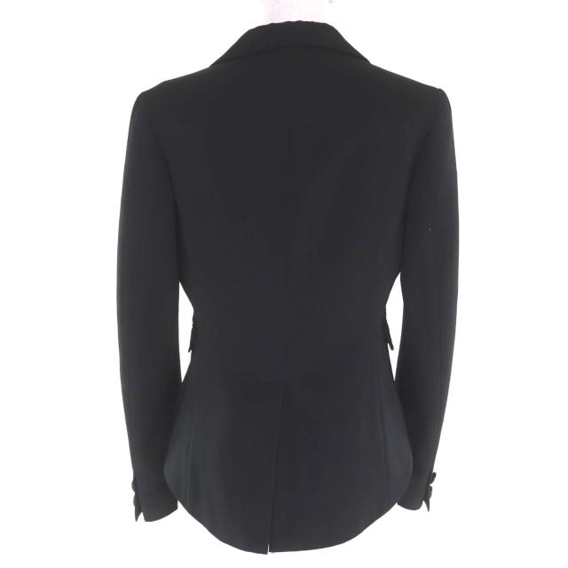 美品◇Ys Yohji Yamamoto ヨウジヤマモト 変形 ピークドラペル ウール100％ シングルジャケット テールジャケット ブラック 日本製 正規品_2