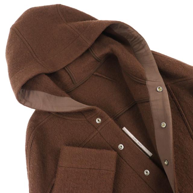 美品△Rick Owens リックオウエンス 23AW RU02C7779-WFN VERGINE WOOL JACKET バージンウール100% ジャケット ブラウン 48 正規品 メンズ_2
