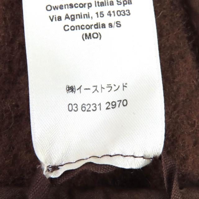 美品△Rick Owens リックオウエンス 23AW RU02C7779-WFN VERGINE WOOL JACKET バージンウール100% ジャケット ブラウン 48 正規品 メンズ_8