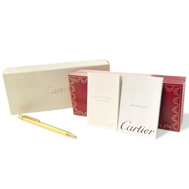 美品△Cartier カルティエ マスト ドゥ カルティエ ストライプ柄 美品△Cartier カルティエ マスト ドゥ カルティエ ストライプ柄