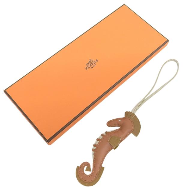 極美品△HERMES エルメス イポ タツノオトシゴ アニョーミロ ゴールド 