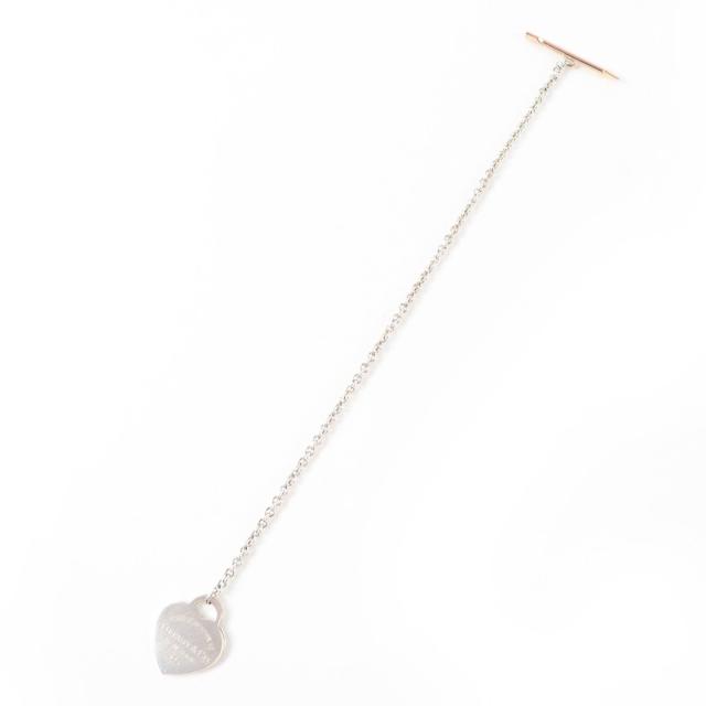 美品☆TIFFANY&Co. ティファニー リターン トゥ ティファニー ラブストラック ハート タグ ブレスレット AG925 AU750 コンビ 重量4.8g_4