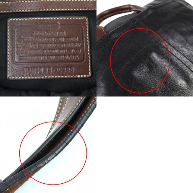 美品△COACH コーチ 70386 HARRISON LEATHER MEDIUM MESSENGER ハリソンレザーミディアムメッセンジャー ショルダーバッグ ブラック 袋付_9