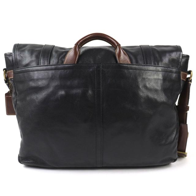 美品△COACH コーチ 70386 HARRISON LEATHER MEDIUM MESSENGER ハリソンレザーミディアムメッセンジャー ショルダーバッグ ブラック 袋付_2