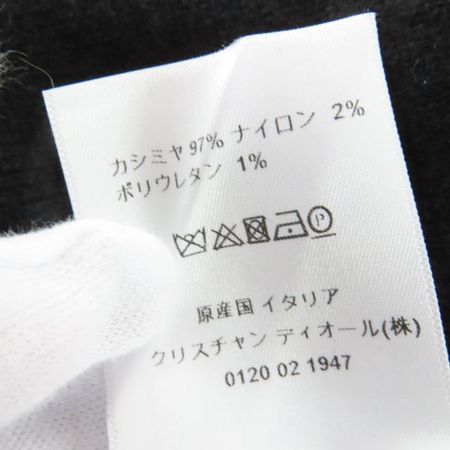 極美品☆Christian Dior クリスチャンディオール 844S92AM009 J’ADIR カシミヤ ニットパーカー レッド系 40 伊製 正規品 レディース_7
