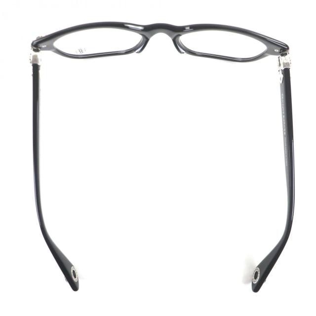 美品▼CHROME HEARTS クロムハーツ WELL STRUNG 925 CHプラス装飾 グロメット付き メガネ 眼鏡 アイウェア 52□20-148 度入 総重量41.29g