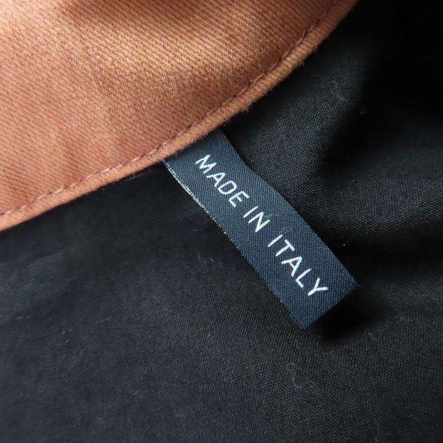 極美品☆JIL SANDER NAVY  ジルサンダーネイビー JDK553AJK03281 コットン クロップド ジャケット ライトブラウン 34 正規品 レディース_6