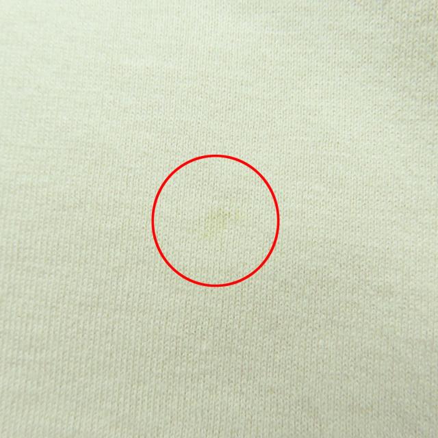美品☆CELINE セリーヌ 2X761671Q コットン100％ ロゴ入り クロップド丈 半袖Ｔシャツ ベージュ XS イタリア製 正規品 レディース_9