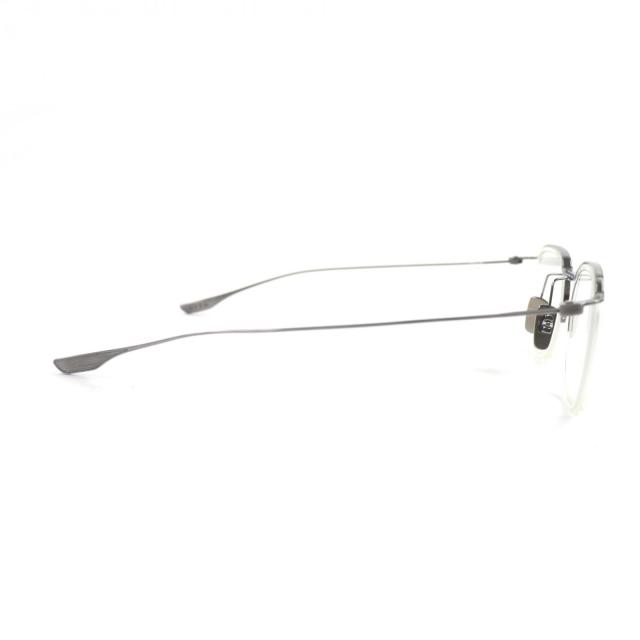 極美品▼DITA ディータ DTX131 SCHEMA-TWO メガネ 眼鏡 アイウェア アンティークシルバー クリア 49□20-145 日本製 メンズ_3