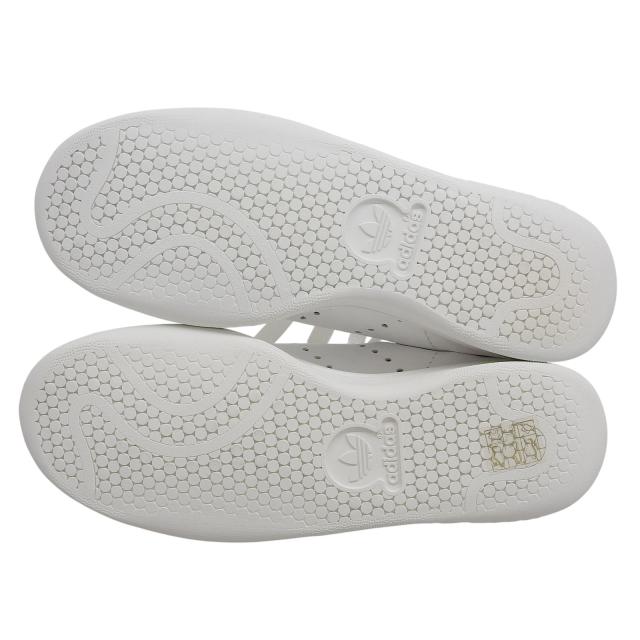 未使用品▲BALENCIAGA×adidas バレンシアガ×アディダス 721836 スタンスミス レザー ローカットスニーカー ホワイト 24.5 箱・保存袋付_5