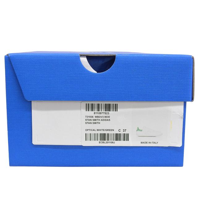 未使用品▲BALENCIAGA×adidas バレンシアガ×アディダス 721836 スタンスミス レザー ローカットスニーカー ホワイト 24.5 箱・保存袋付_8