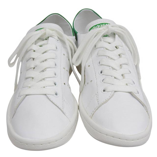 未使用品▲BALENCIAGA×adidas バレンシアガ×アディダス 721836 スタンスミス レザー ローカットスニーカー ホワイト 24.5 箱・保存袋付_3
