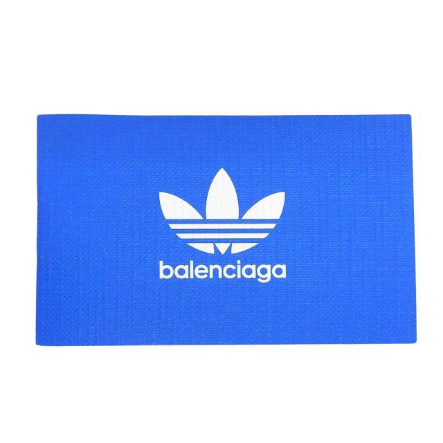 未使用品▲BALENCIAGA×adidas バレンシアガ×アディダス 721836 スタンスミス レザー ローカットスニーカー ホワイト 24.5 箱・保存袋付_9