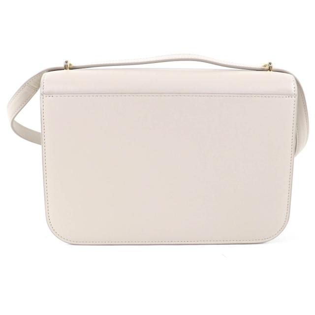 美品★LOEWE ロエベ ゴヤ ミディアム ライトゴースト アナグラム レザー ショルダーバッグ ゴールド金具 保存袋付 スペイン製 レディース_2