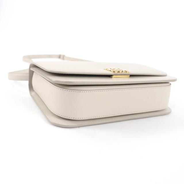 美品★LOEWE ロエベ ゴヤ ミディアム ライトゴースト アナグラム レザー ショルダーバッグ ゴールド金具 保存袋付 スペイン製 レディース_3