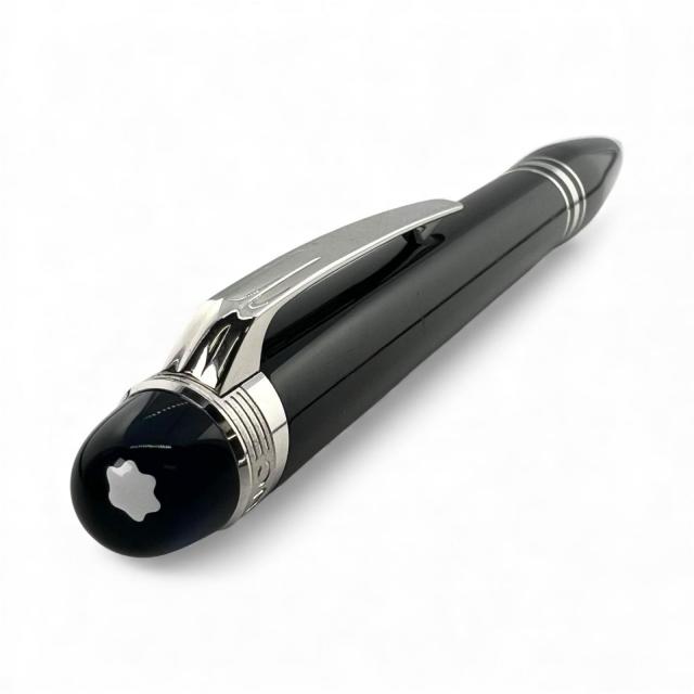 美品▲MONTBLANC モンブラン スターウォーカー ブルードーム ホワイトスター ツイスト式 ボールペン ブラック 箱・ケース付き メンズ_3