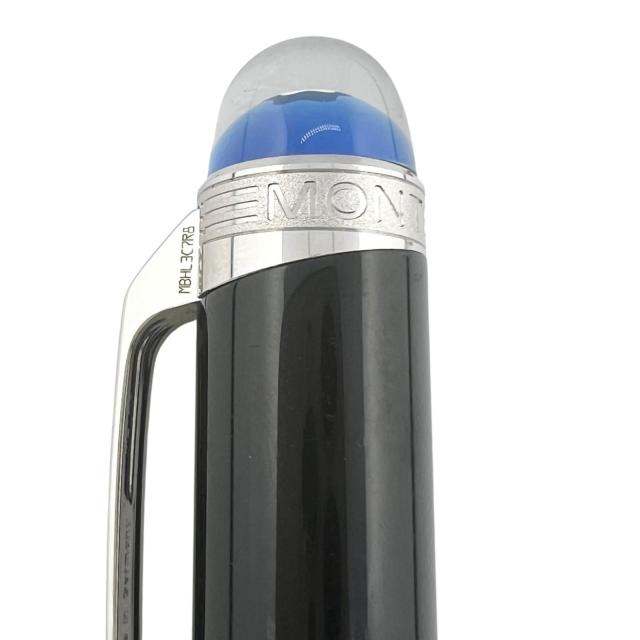 美品▲MONTBLANC モンブラン スターウォーカー ブルードーム ホワイトスター ツイスト式 ボールペン ブラック 箱・ケース付き メンズ_5