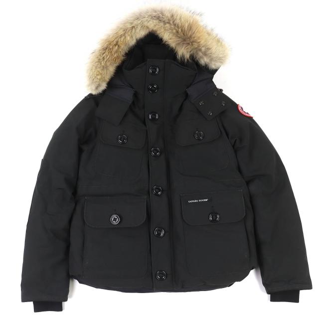 良品△CANADA GOOSE カナダグース 2301JM RUSSELL PARK ロゴワッペン